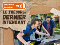 Sac à dos évasion : Le trésor du dernier intendant