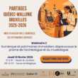 Webinaire 3 – Partages Québec-Wallonie-Bruxelles